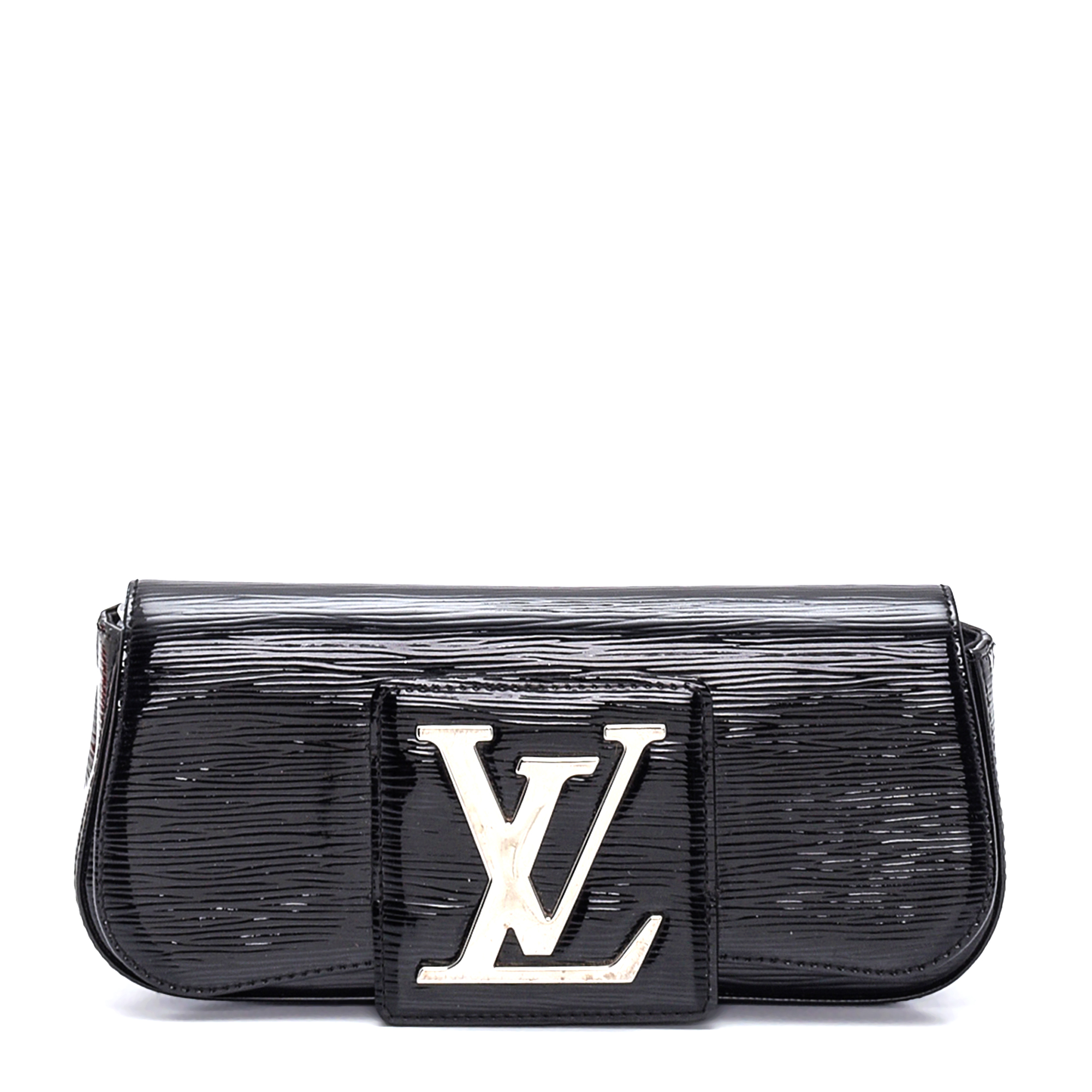 Louis Vuitton - Black Epi Electric Leather Sobe Clutch II